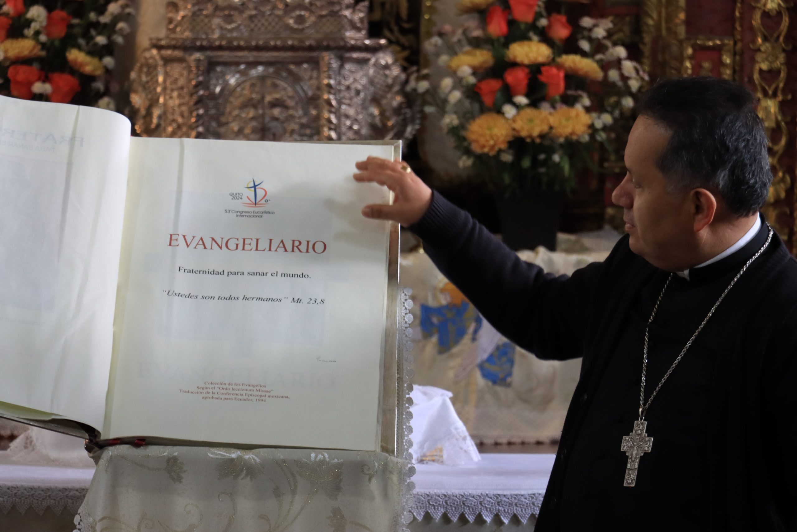 Conoce más del Evangeliario, símbolo del IEC 2024. IEC 2024