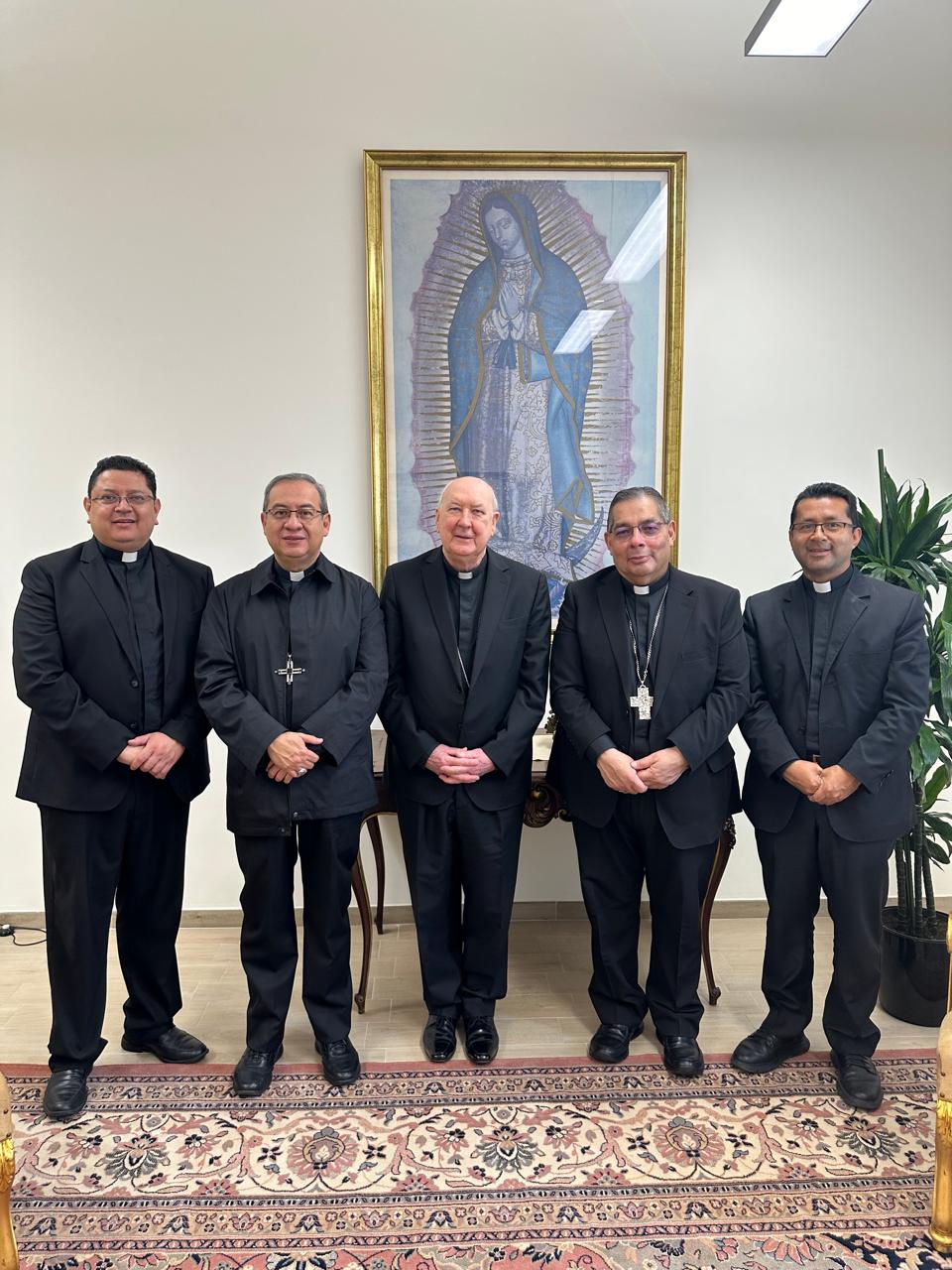 Pontifical Legate blesses the Official Delegation of the IEC 2024