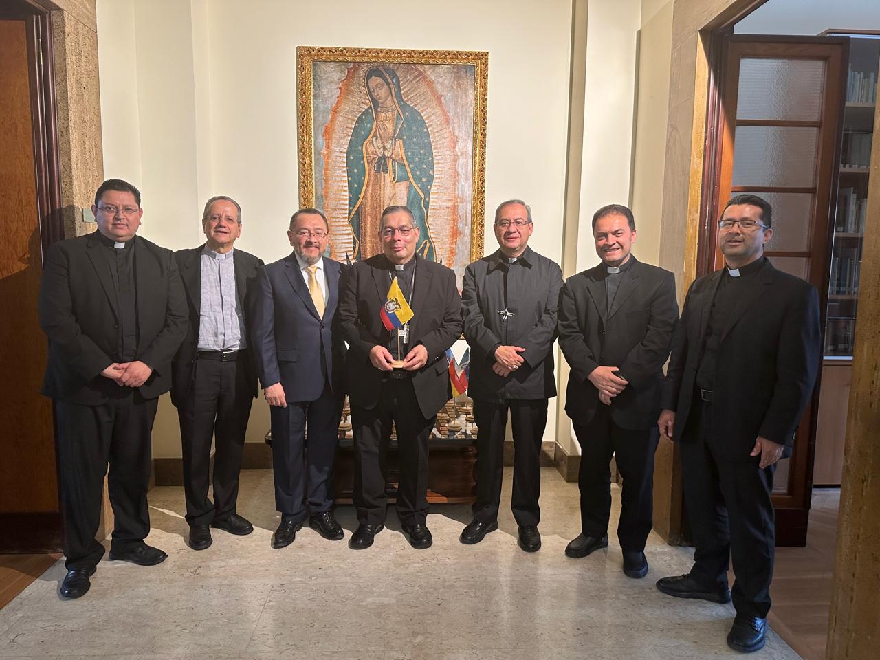 A fraternal meeting with the Pontifical Commission for Latin America