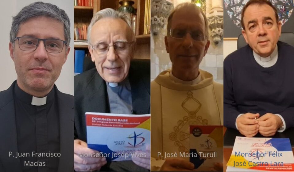 From Spain, in sanctuaries and places of Catholic veneration, people pray for the intention of the 53rd International Eucharistic Congress – AND Celam