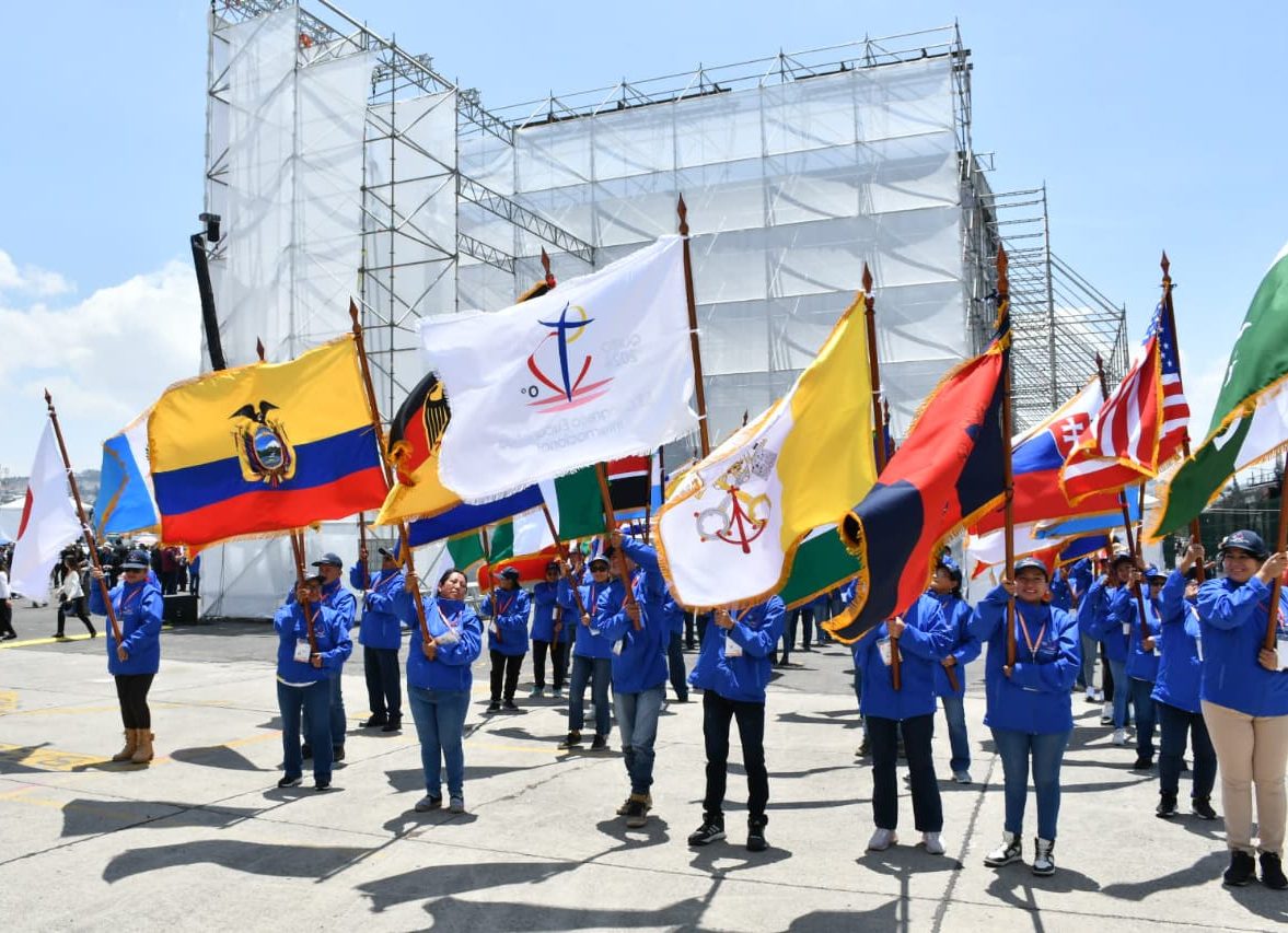 All continents gathered in Quito to experience the great “Eucharistic Feast”